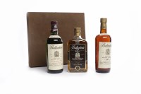 Lot 436 - BALLANTINE'S TRIPLE PACK Blended Scotch Whisky....