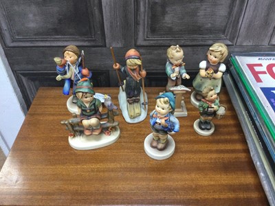 Lot 591 - LOT OF VARIOUS HUMMEL FIGURES