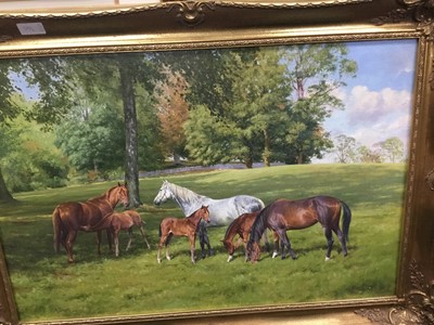 Lot 331 - A LOT OF THREE EQUINE PICTURES