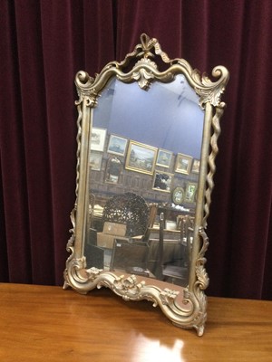 Lot 666 - A PAIR OF WALL MIRRORS BY HARRISON & GIL