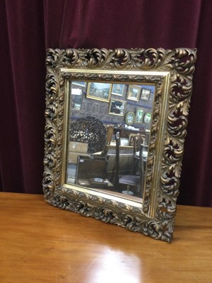 Lot 665 - A RECTANGULAR WALL MIRROR AND SIX OTHER MIRRORS