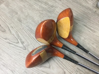 Lot 1745 - A COLLECTION OF VINTAGE GOLF CLUBS
