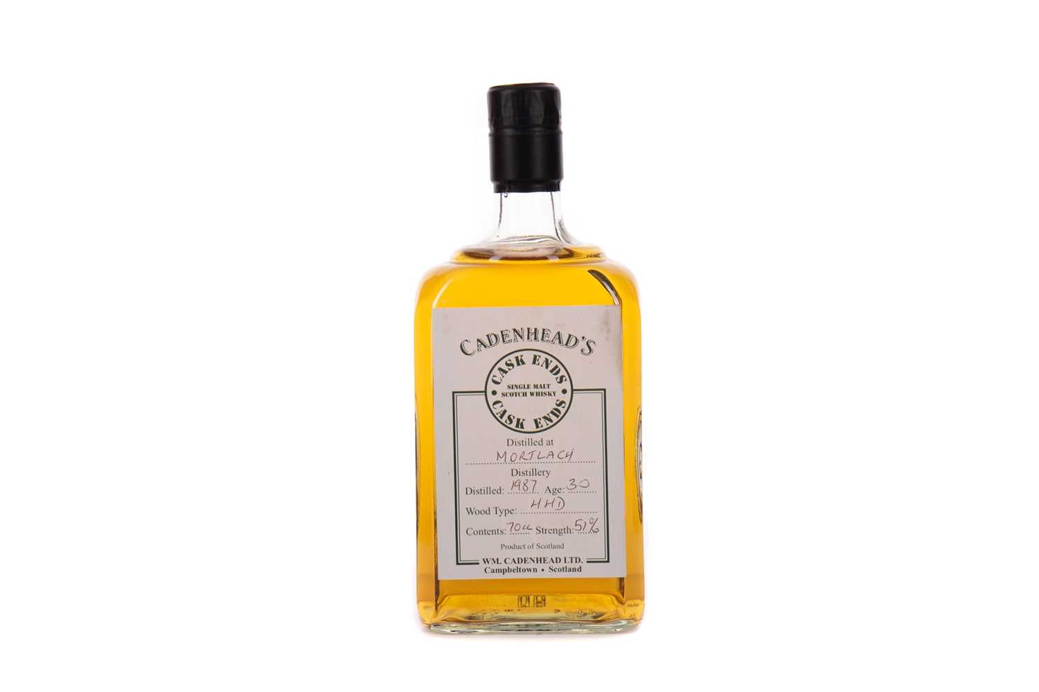 Lot 59 - MORTLACH 1987 CADENHEAD'S CASK ENDS AGED 30 YEARS