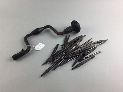 Lot 119 - A VINTAGE HAND DRILL