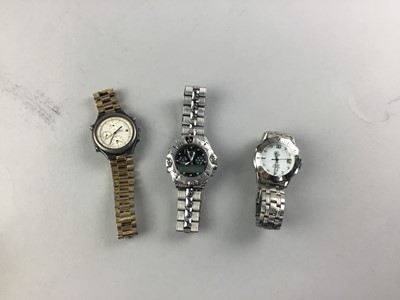 Lot 194 - THREE COSTUME WATCHES