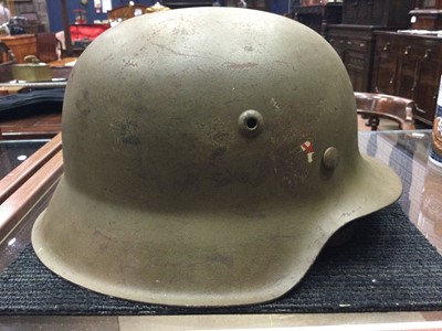 Lot 1442 - AN EARLY TO MID-20TH CENTURY CONTINENTAL STAHLHELM