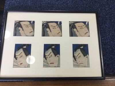 Lot 1659 - A LOT OF TWO JAPANESE WOODBLOCK PRINTS