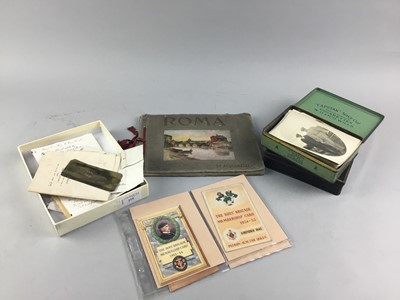 Lot 219 - A COLLECTION OF PHOTOGRAPHS AND POSTCARDS