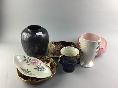 Lot 228 - A COLLECTION OF CERAMICS INCLUDING MALING AND CARLTONWARE EXAMPLES