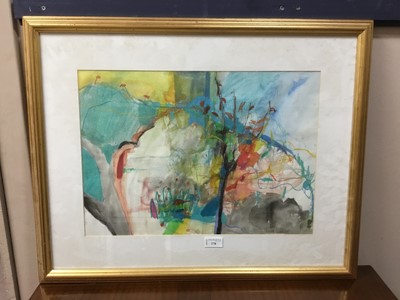 Lot 278 - A LOUISE RITCHIE MIXED MEDIA ON PAPER
