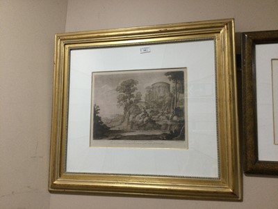 Lot 280 - A PAIR OF PRINT ENGRAVINGS AFTER JOHN BOYDELL AND A PAIR AFTER HENRY MOSES