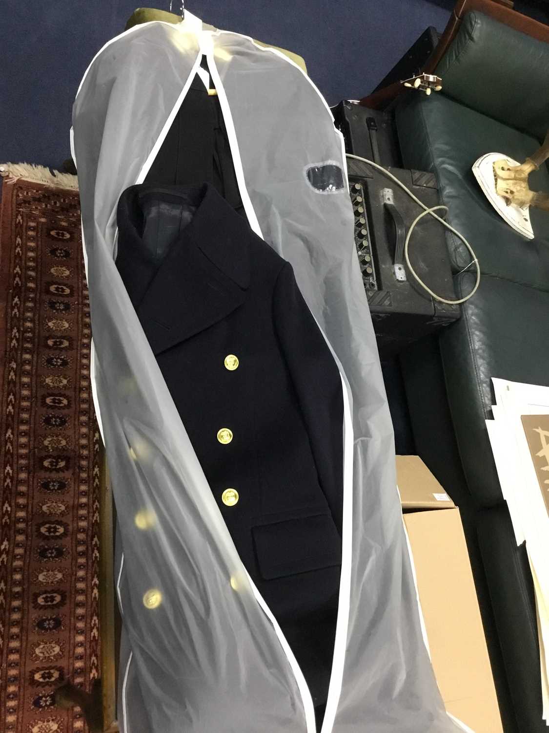 Lot 313 - A 1960'S DUTCH MILITARY GREAT COAT AND OTHERS