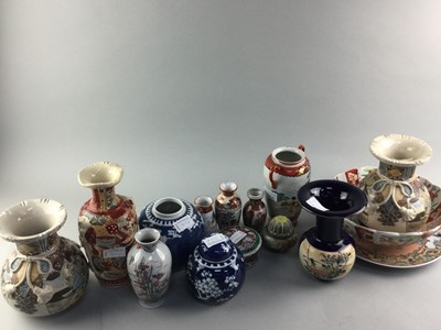 Lot 324 - A LOT OF ASIAN CERAMICS