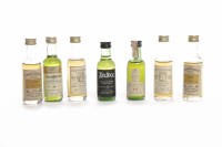 Lot 542 - LOT OF SEVEN SINGLE MALT SCOTCH WHISKY...