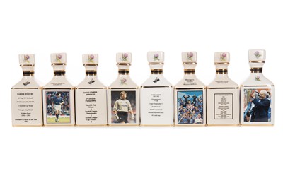 Lot 113 - EIGHT RANGERS FC 10CL POINTERS DECANTERS