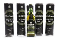 Lot 556 - GLENLEVEN 12 YEARS OLD (5) Blended Malt Scotch...