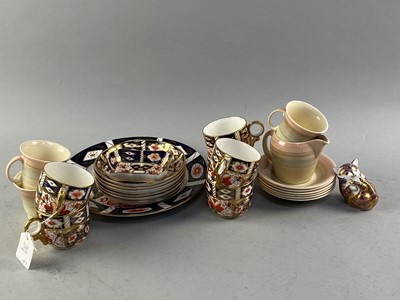 Lot 210A - A ROYAL CROWN DERBY IMARI COFFEE SERVICE ALONG WITH A PART SUSIE COOPER TEA SERVICE