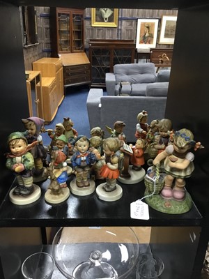 Lot 27A - A COLLECTION OF VARIOUS HUMMEL FIGURES