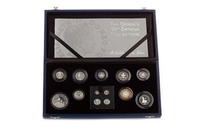 Lot 60 - THE QUEEN'S 80TH BIRTHDAY SILVER COIN COLLECTION