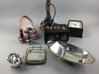 Lot 175 - A LOT OF COSTUME JEWELLERY AND PLATED ITEMS