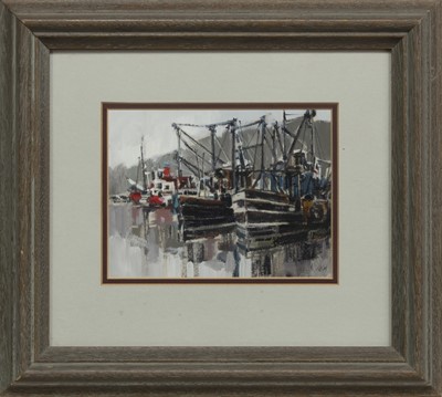 Lot 663 - CRINAN, AN OIL BY ETHEL WALKER