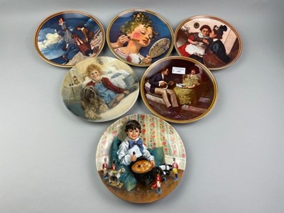 Lot 195 - A LOT OF VARIOUS PICTURE PLATES