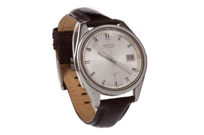 Lot 725 - A GENTLEMAN'S SEIKO STAINLESS STEEL AUTOMATIC WRIST WATCH