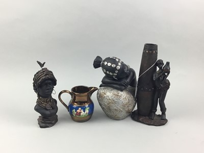 Lot 149 - A GROUP OF LUSTREWARE AND OTHER ITEMS
