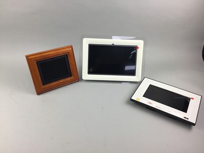 Lot 56 - A LOT OF TWO COBY DIGITAL PICTURES FRAMES, ALONG WITH A KODAK FRAME