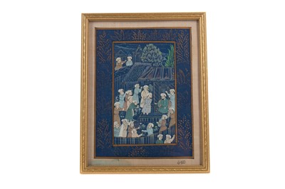Lot 1762 - AN EARLY 20TH CENTURY INDIAN MUGHAL PAINTING