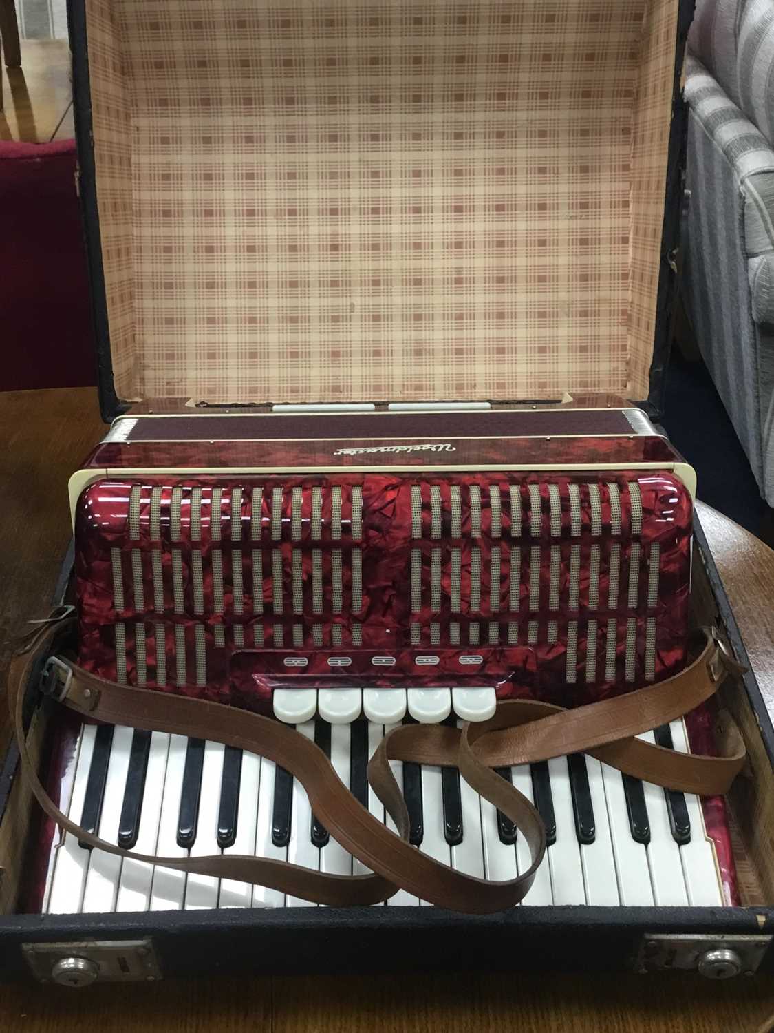 Lot 209 - A WORLDMASTER PIANO ACCORDION