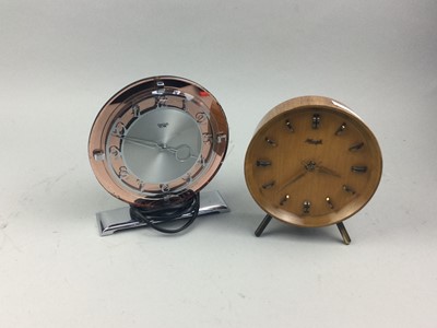 Lot 227 - A SMITHS SECTRIC ELECTRIC CLOCK AND ANOTHER CLOCK