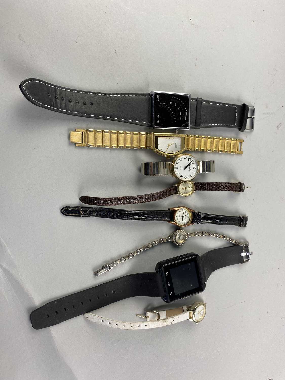 Lot 239 - A LOT OF VARIOUS COSTUME WATCHES