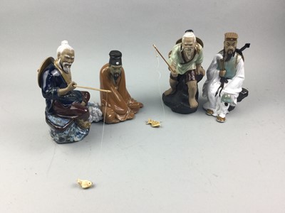 Lot 254 - A COLLECTION OF TWELVE CHINESE FIGURES