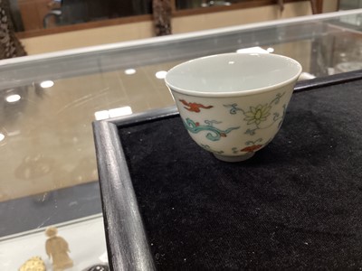 Lot 1781 - A CHINESE WINE CUP