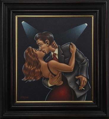 Lot 672 - BE MINE TONIGHT, AN OIL BY GRAHAM MCKEAN