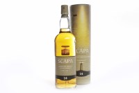 Lot 649 - SCAPA AGED 14 YEARS Active. Kirkwall, Orkney....