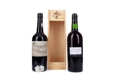 Lot 215 - FONSECA QUINTA DO PANASCAL 1999, AND AN UNKNOWN 1963 VINTAGE PORT