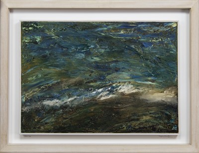 Lot 685 - STORMY SKIES, AN OIL BY STEPHEN CHARLTON
