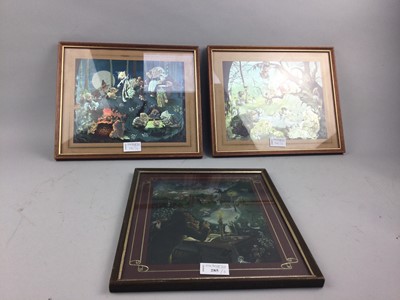 Lot 285 - A LOT OF THREE FOIL PRINTS AFTER JANET ANDERSON