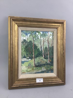 Lot 298 - AN OIL PAINTING BY MOLLY ADDIS