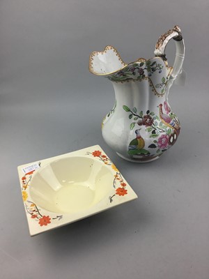 Lot 380 - A COPELAND SPODE EWER AND OTHER CERAMICS