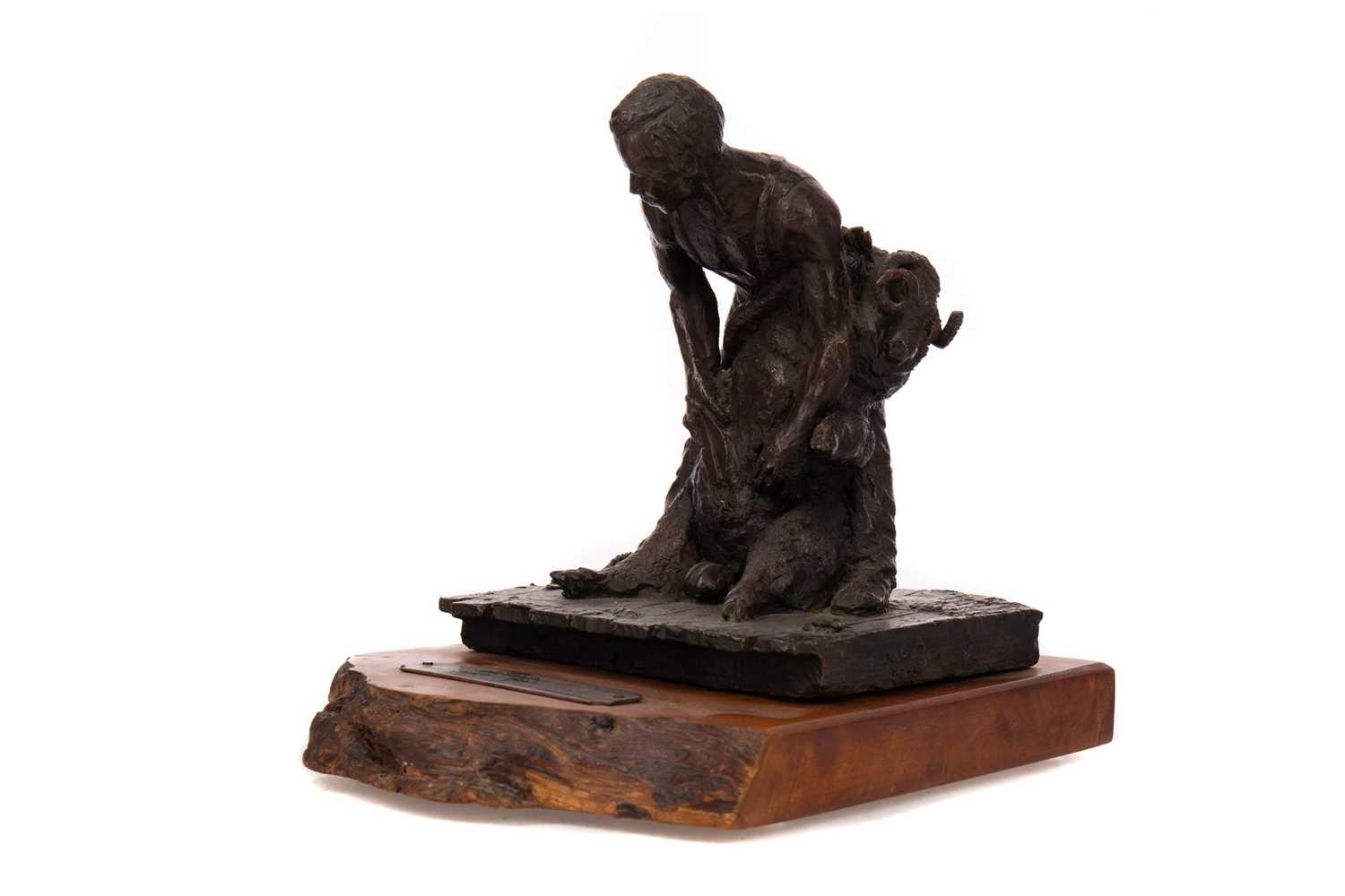 Lot 728 - A LIMITED EDITION BRONZE BY WAYNE STRICKLAND