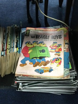 Lot 404 - A COLLECTION OF MAGAZINES AND COMICS