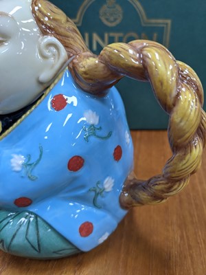 Lot 411 - A MINTON ARCHIVE COLLECTION 'CHINAMAN' TEAPOT