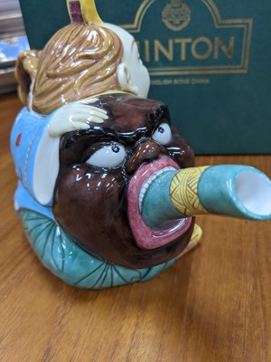 Lot 411 - A MINTON ARCHIVE COLLECTION 'CHINAMAN' TEAPOT