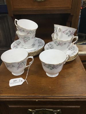 Lot 458 - A COLCLOUGH TEA SERVICE