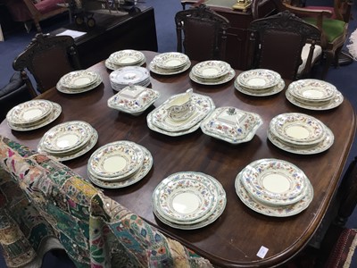 Lot 427 - A COPELAND SPODE 'ROYAL JASMINE' PART DINNER SERVICE