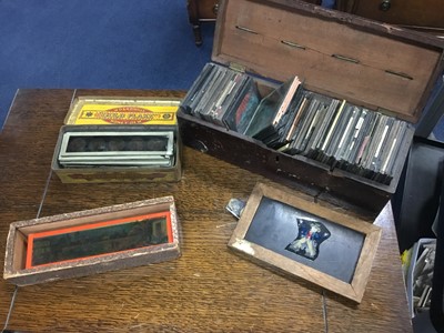 Lot 481 - A COLLECTION OF MAGIC LANTERN SLIDES