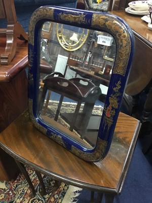 Lot 486 - AN EARLY 20TH CENTURY DRESSING MIRROR